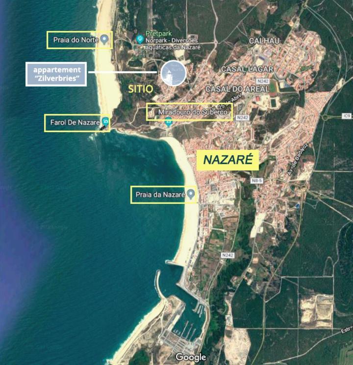 Silver Breezes Apartment Nazaré Esterno foto